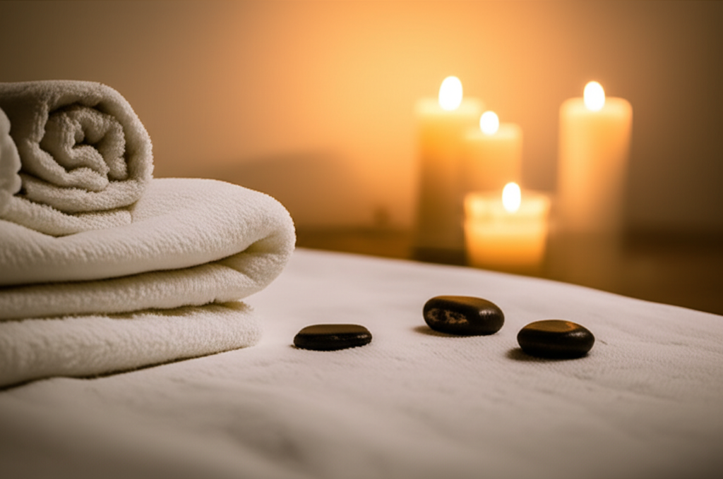 Masaje relajante en spa
